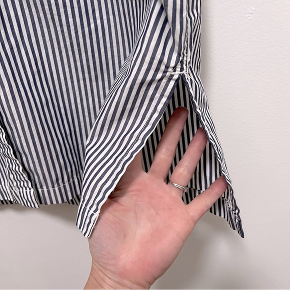 Alex Mill Blue Striped Midi Dress - Picture 8 of 12